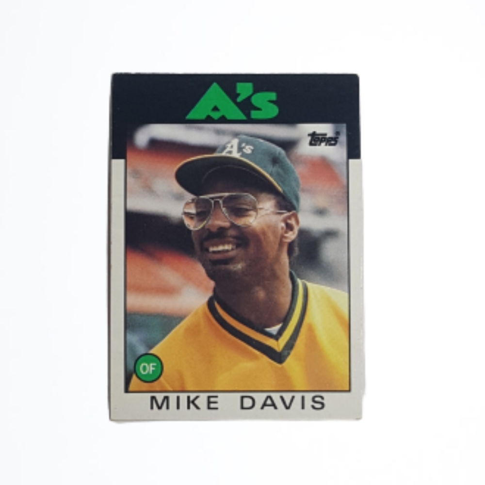 1986 Topps Mike Davis